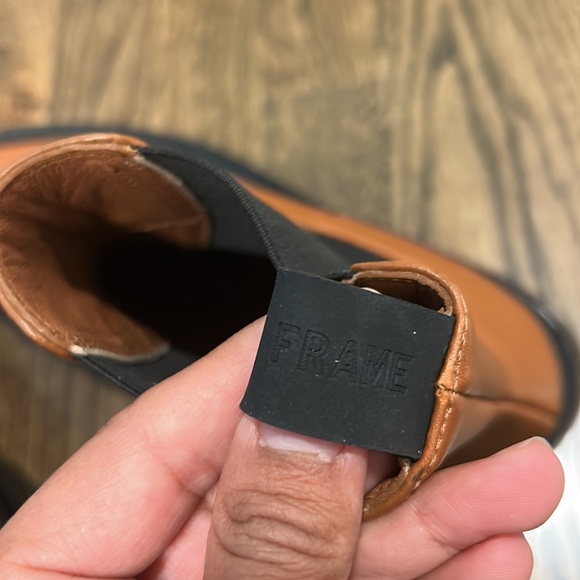 Frame Le Holland Boot tobacco size 38 1/2 - Picture 8 of 13